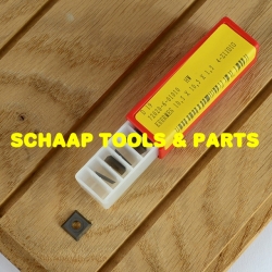 Keermes 10,5 x 10,5 x 1,5mm HW-hardmetaal 4-zijdig geslepen per 10 verpakt | 72020-6-01010